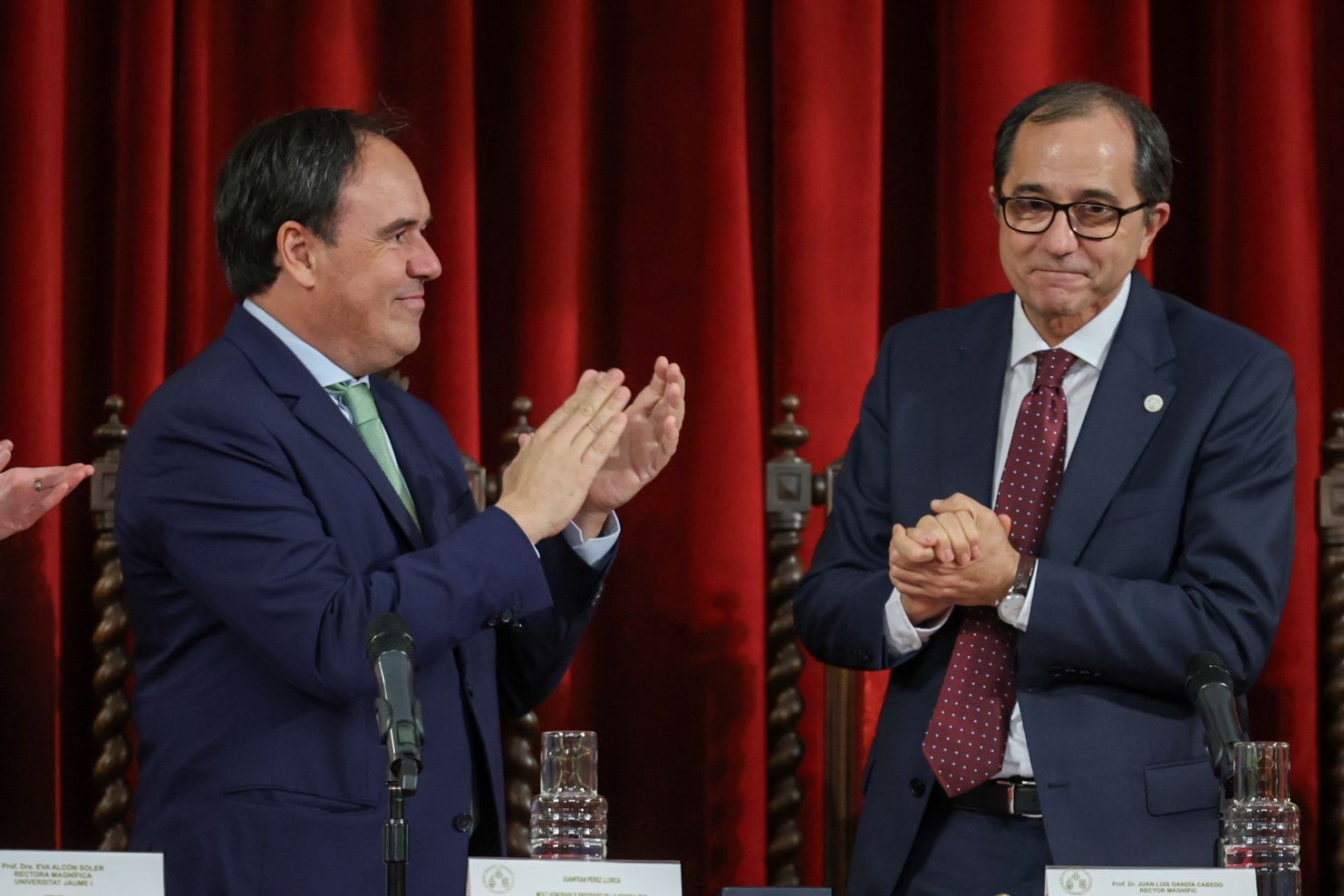 Juanfran Pérez Llorca a la Universitat de València