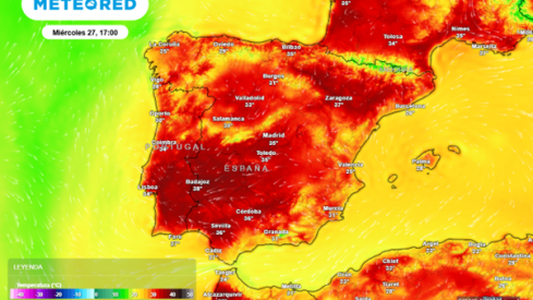 Mapa térmico de Meteored Mapa térmico de Meteored