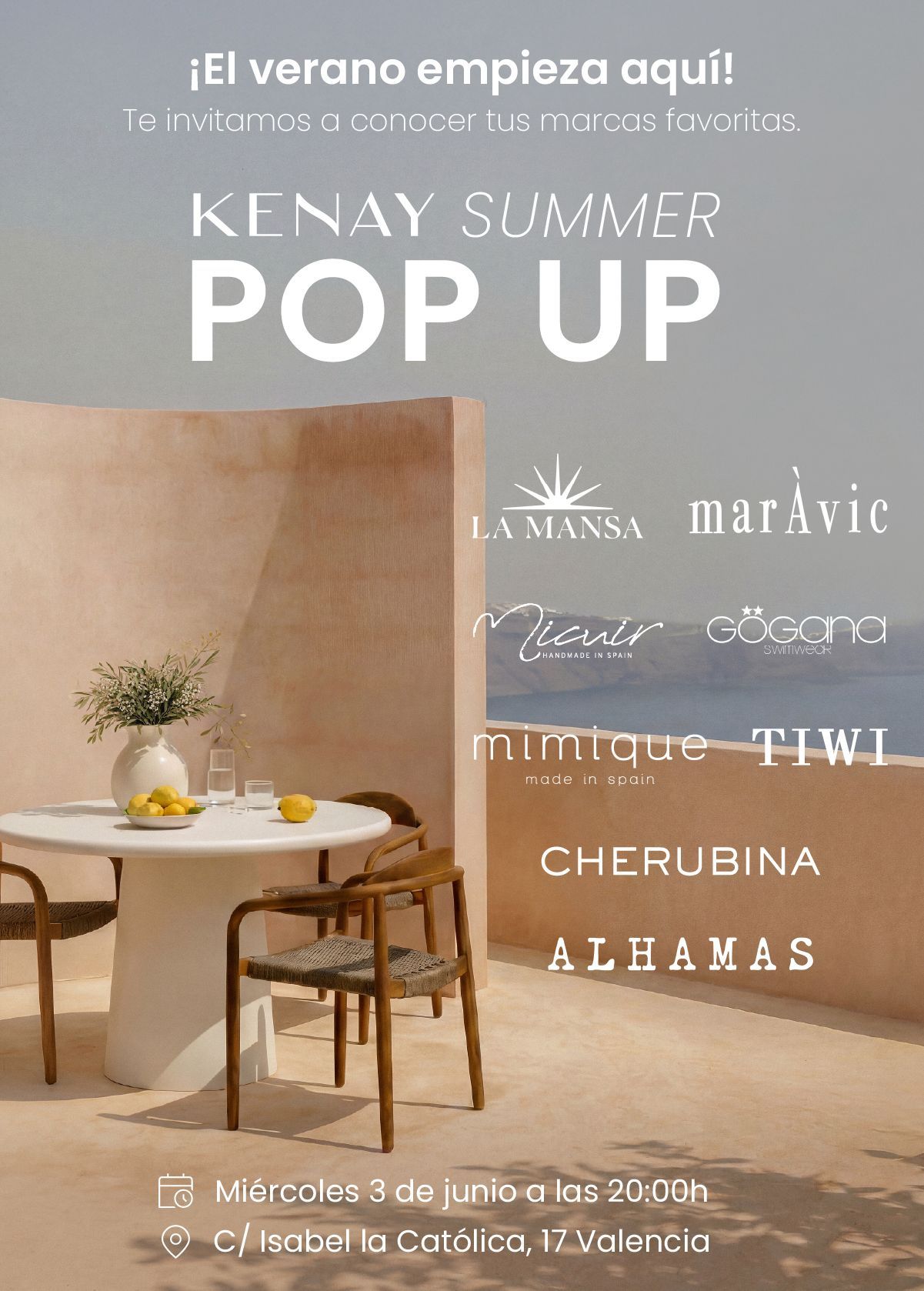 Kenay Summer POP Valencia Kenay Summer POP Valencia