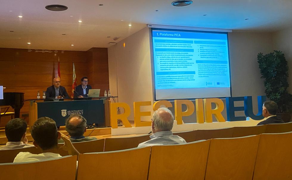 Presentación en Torrent