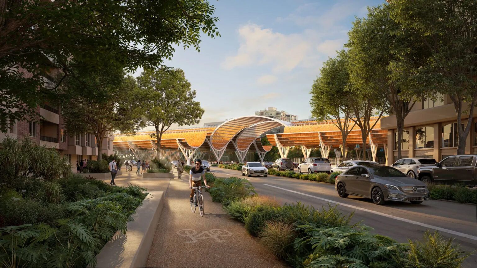 Estació Central. Render Sener Group