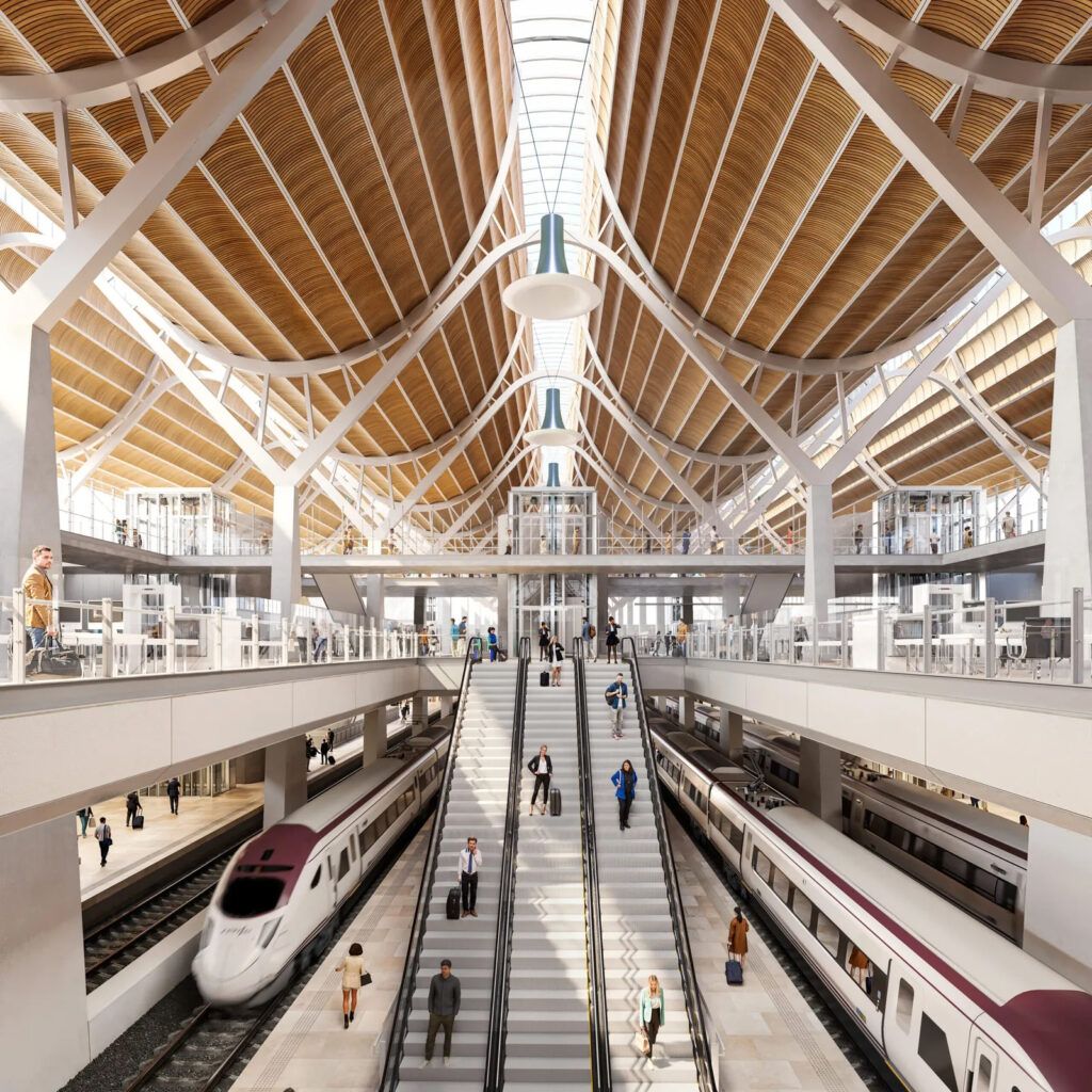 Estació Central. Render Sener Group