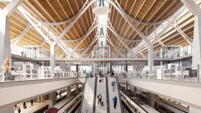 Estación Central. Render Sener Group
