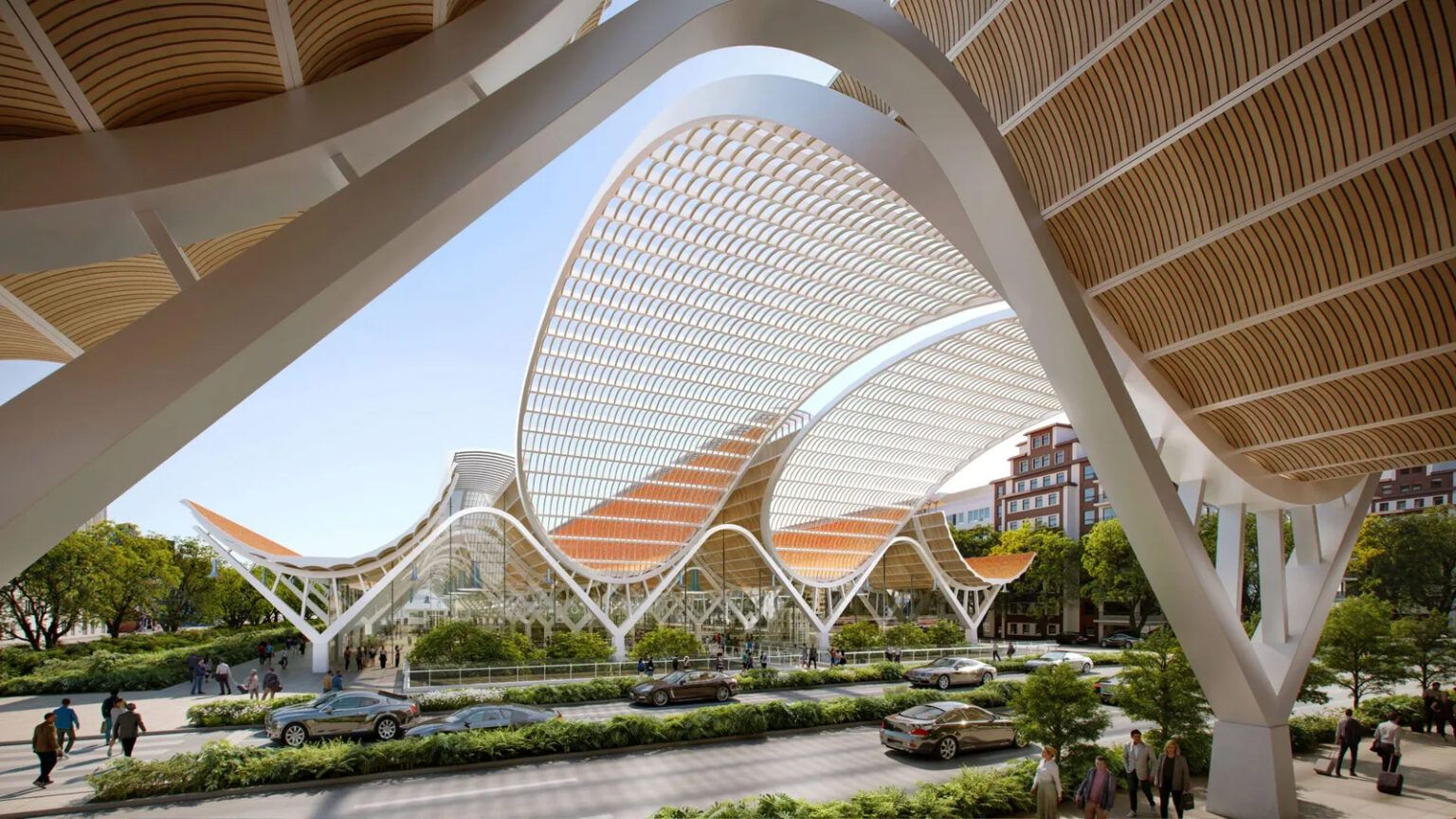 Estació Central. Render Sener Group