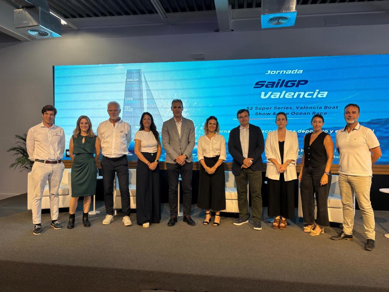 Presentación de las competiciones náuticas.
