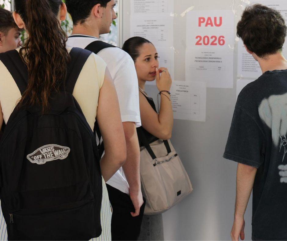 Resultados pruebas PAU Resultados pruebas PAU