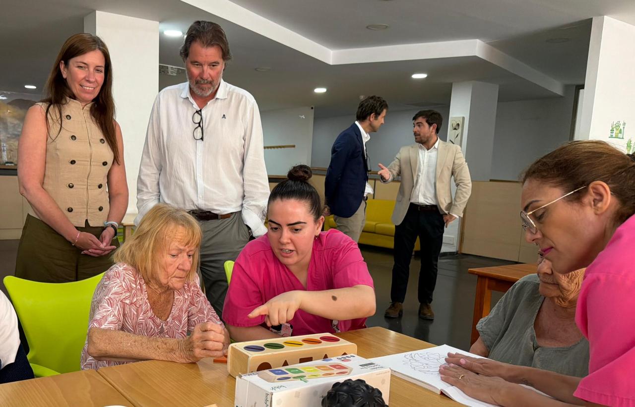Visita de la Consellera Albalat