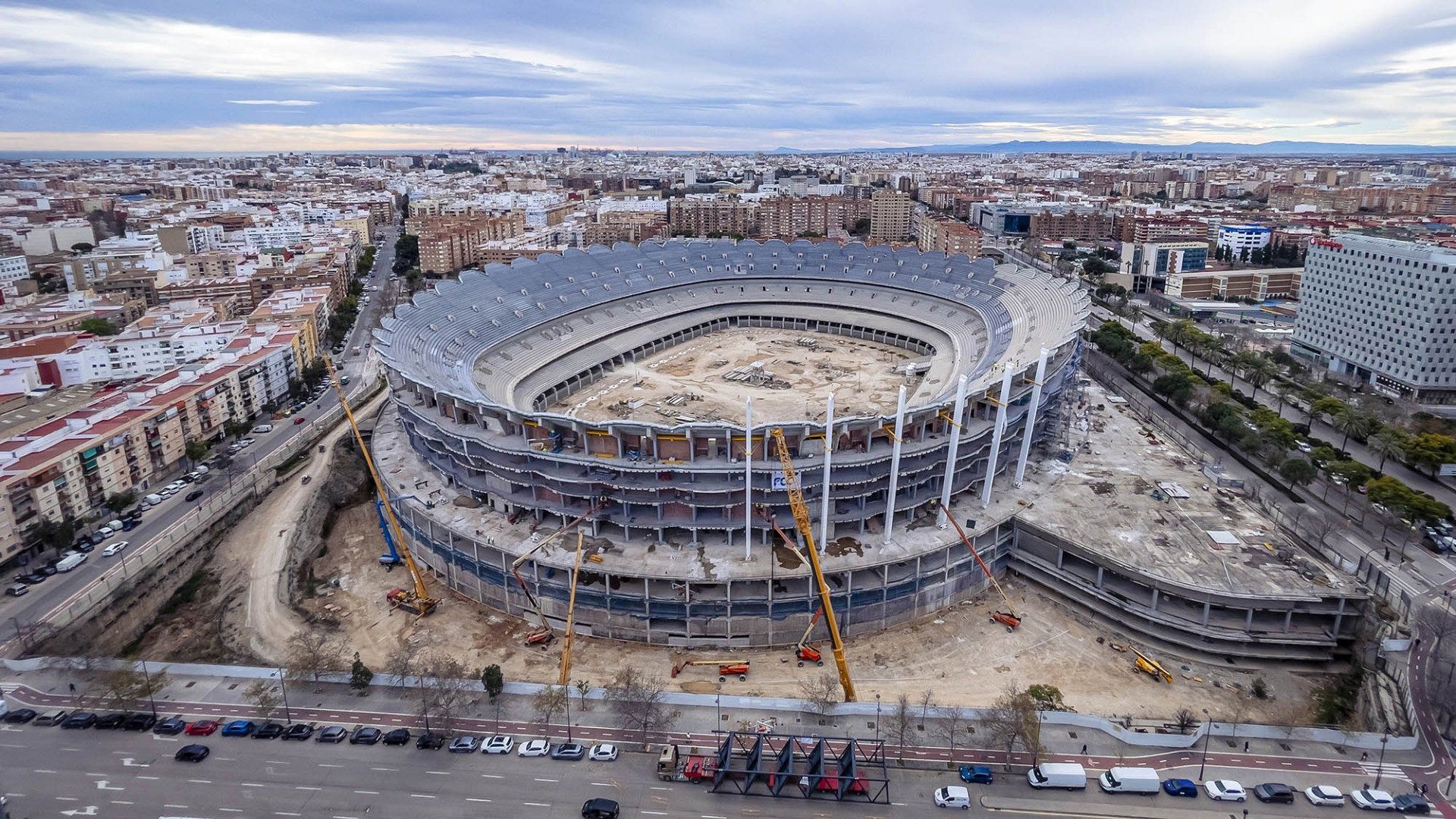 Construcció Nou Mestalla Construcció Nou Mestalla