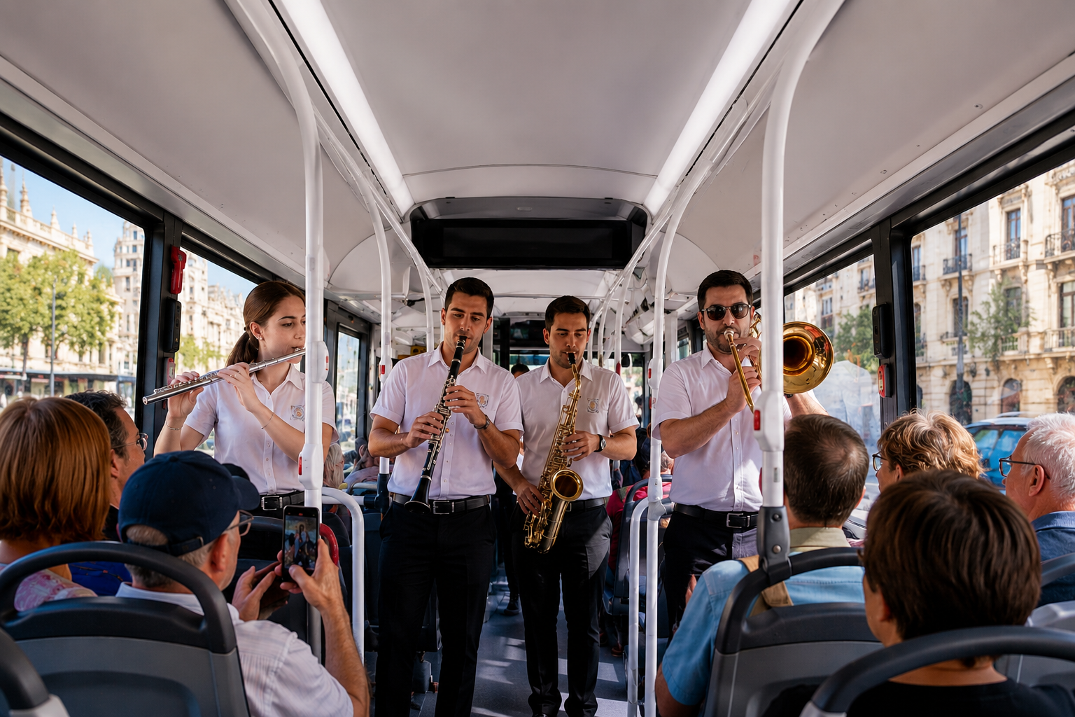 Bandes de música dins de l'autobús Bandes de música dins de l'autobús