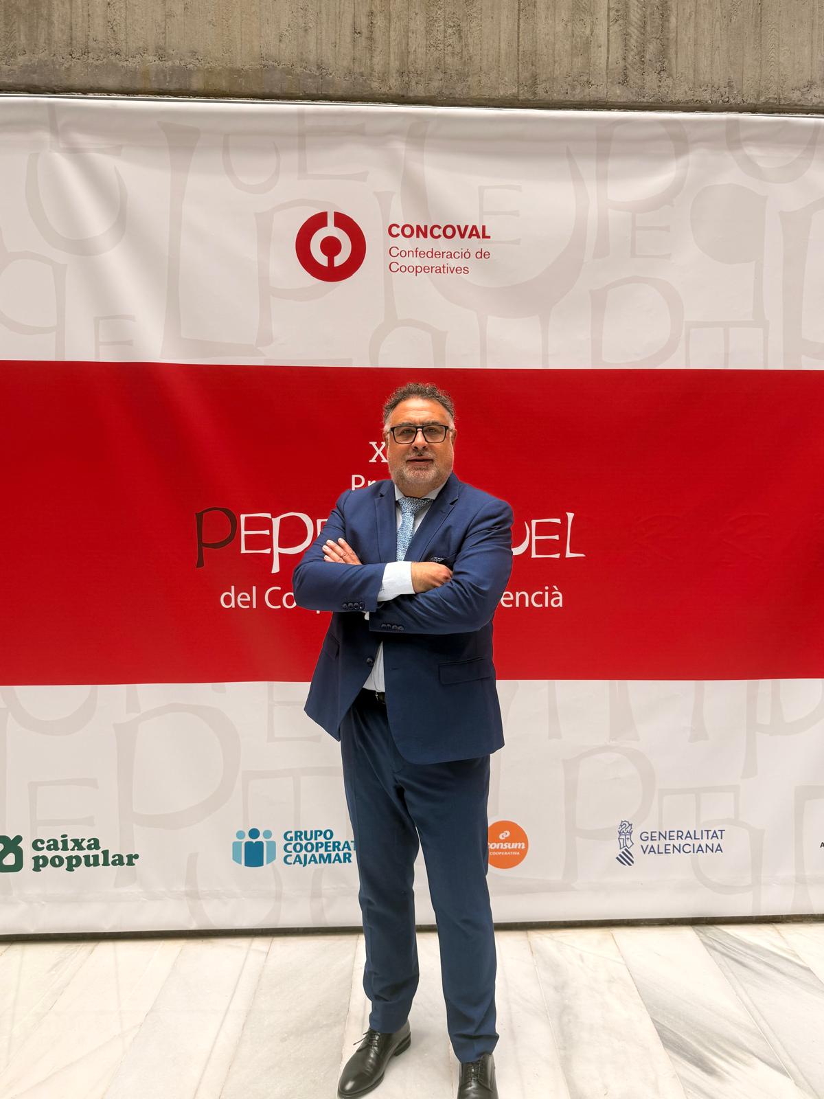 Emilio Sampedro, presidente de CONCOVAL