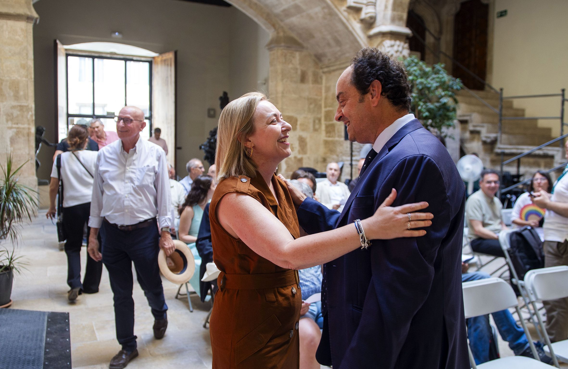 Natàlia Enguix a la Diputació.