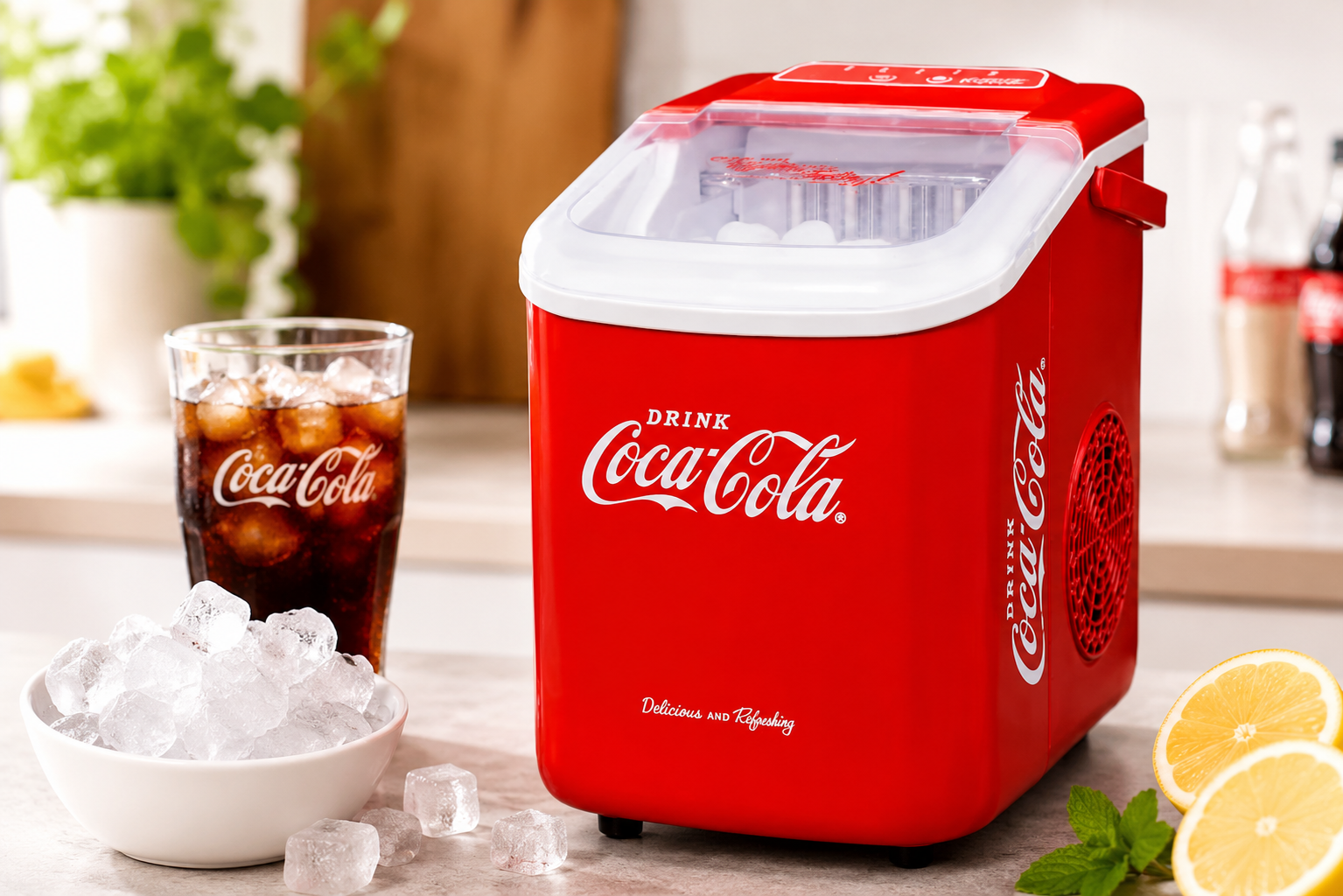 Màquina de gel portàtil amb llicència de Coca-Cola de Lidl