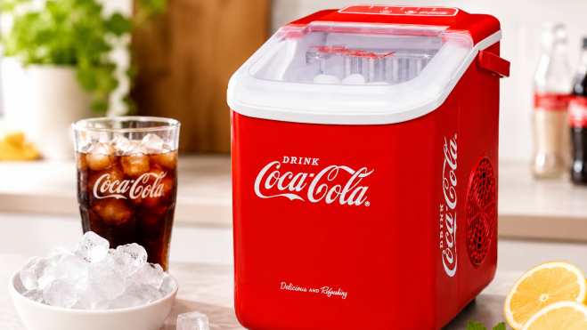 Màquina de gel portàtil amb llicència de Coca-Cola de Lidl Màquina de gel portàtil amb llicència de Coca-Cola de Lidl