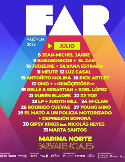 Cartel FAR 2026 - Valencia Cartel FAR 2026 - Valencia
