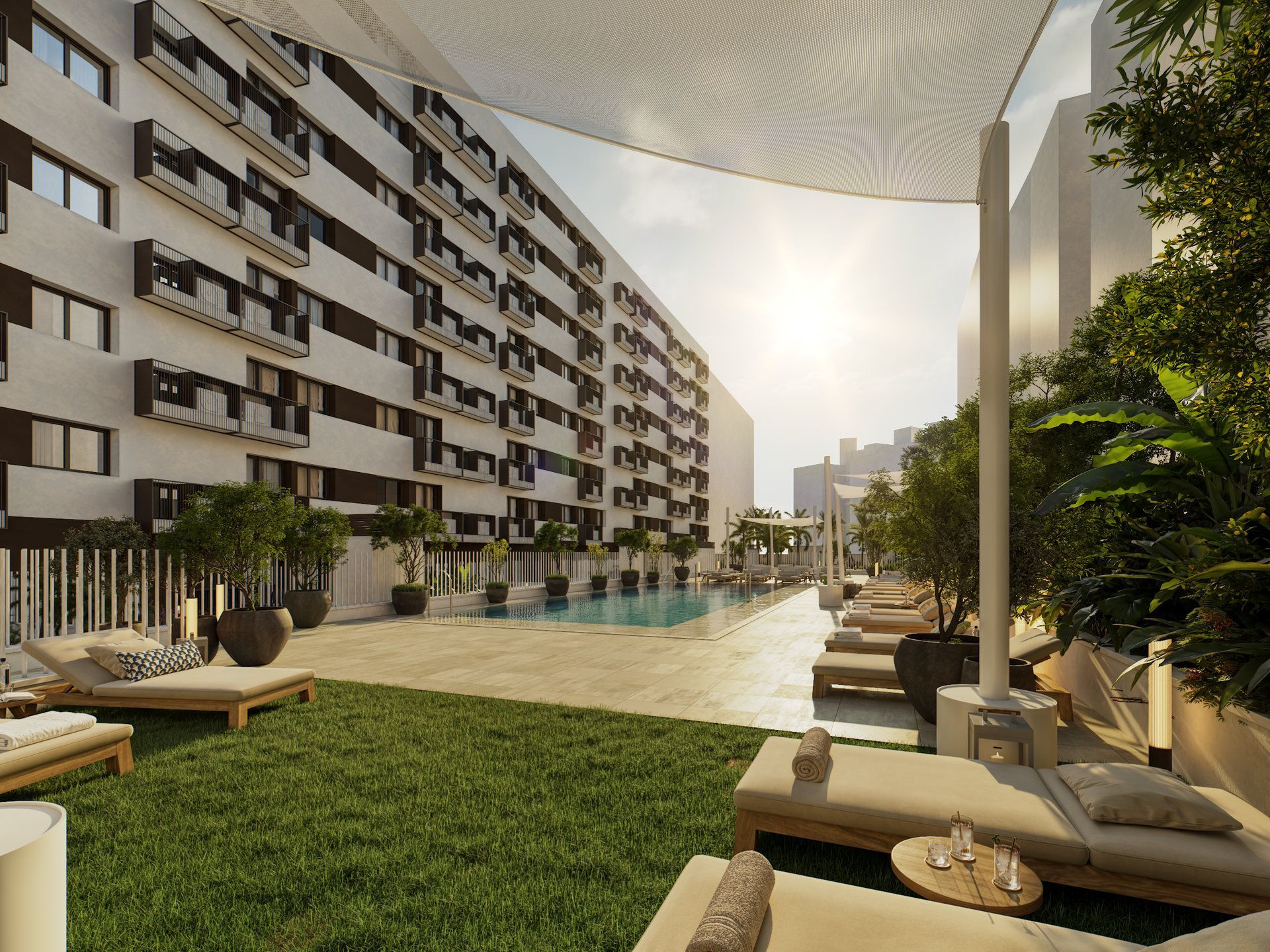 Noves vivendes Parc central - Zones comunes Noves vivendes Parc central - Zones comunes