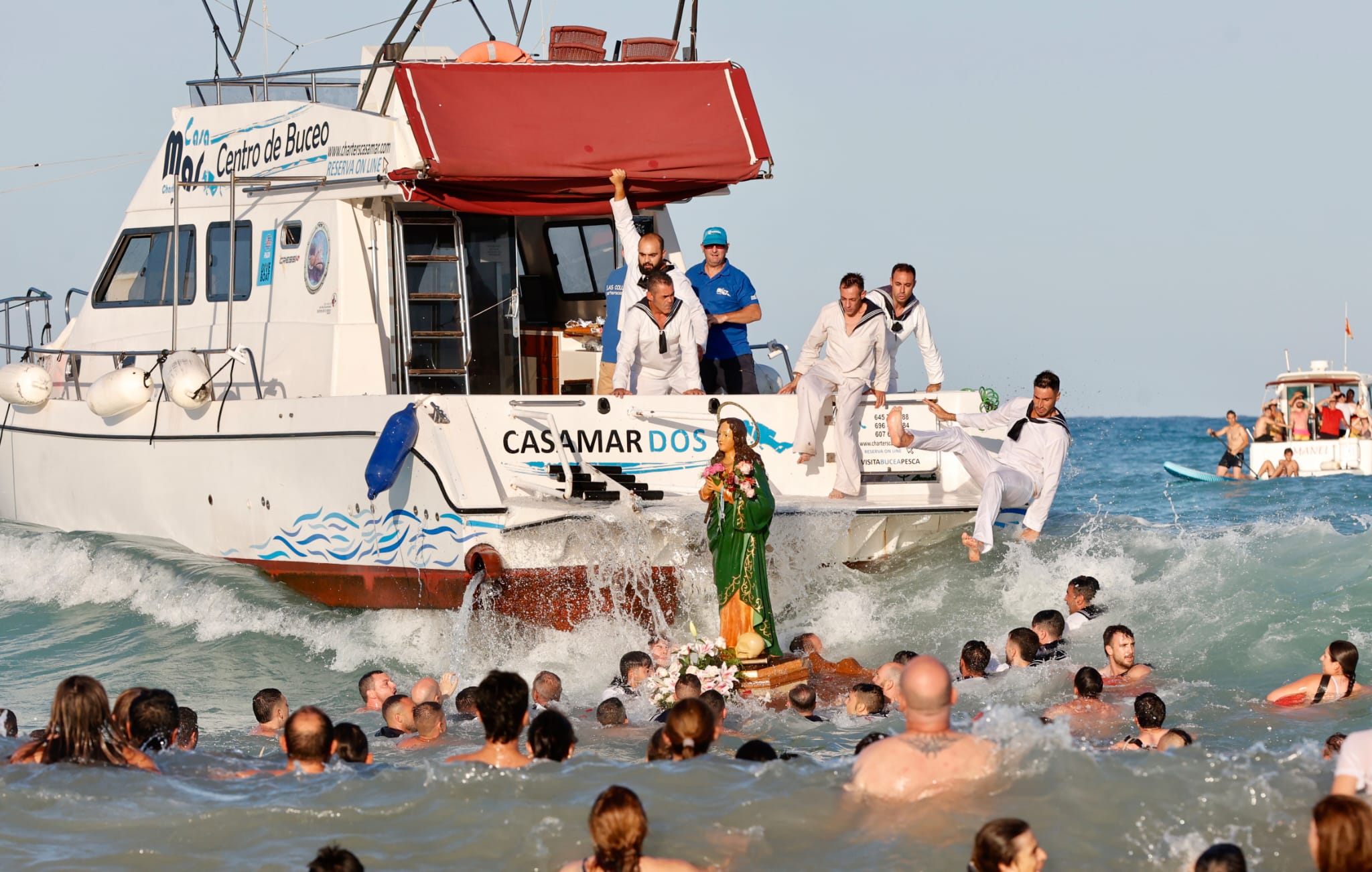 El desembarco de Santa María Magdalena en Moncofa