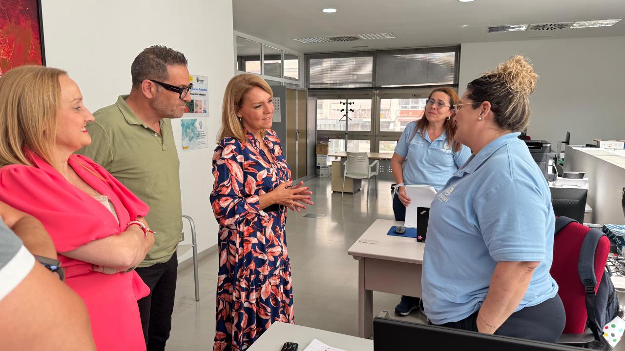 Visita de Susana Camarero