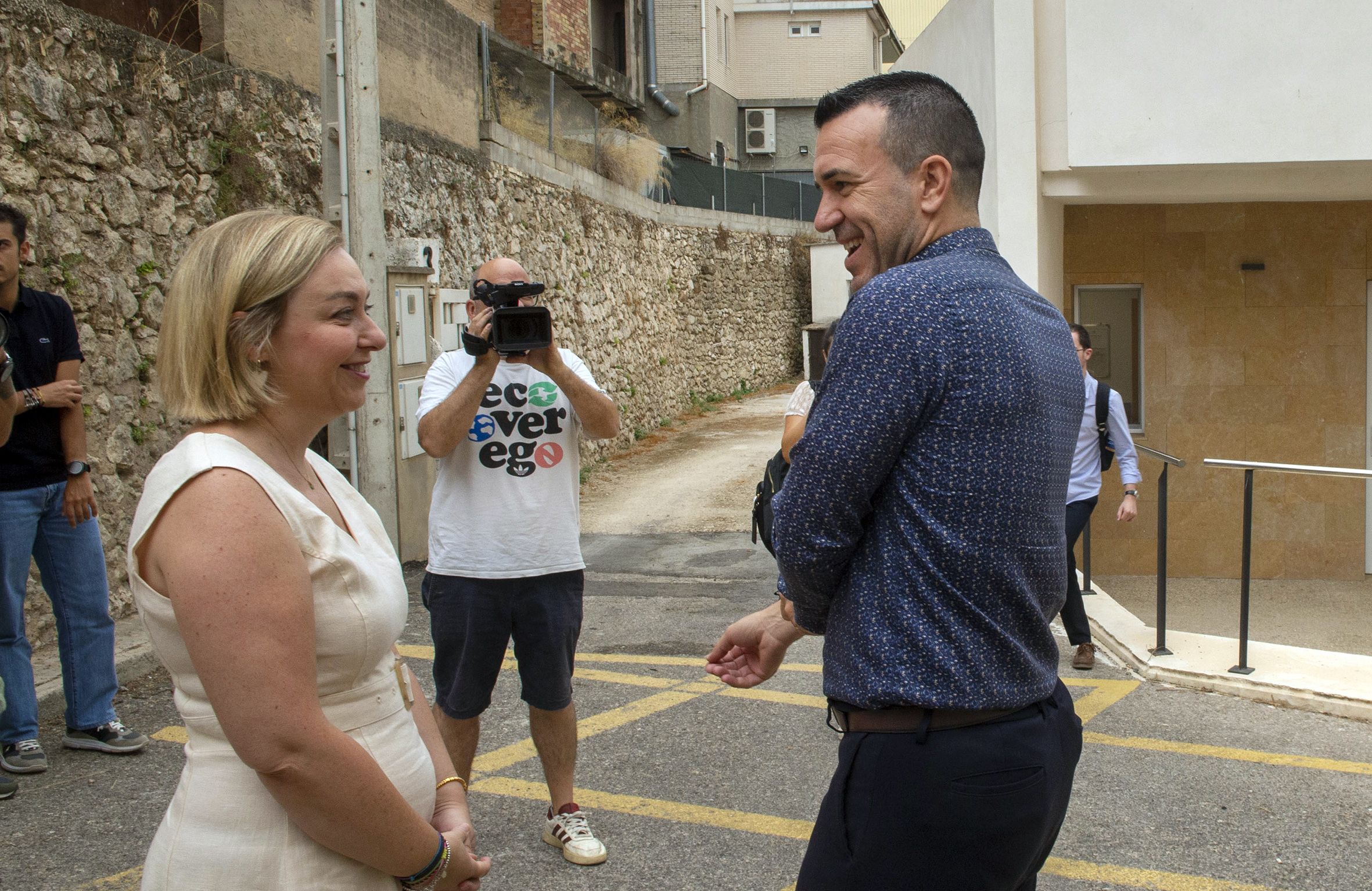 El president de la Diputació i la vicepresidenta, Vicent Mompó i Natàlia Enguix El president de la Diputació i la vicepresidenta, Vicent Mompó i Natàlia Enguix