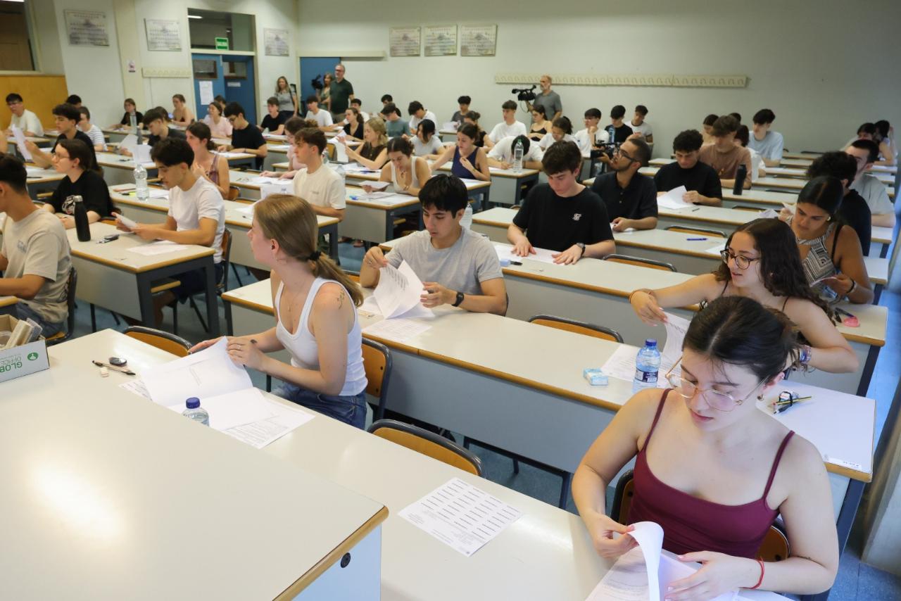 Imagen de un examen