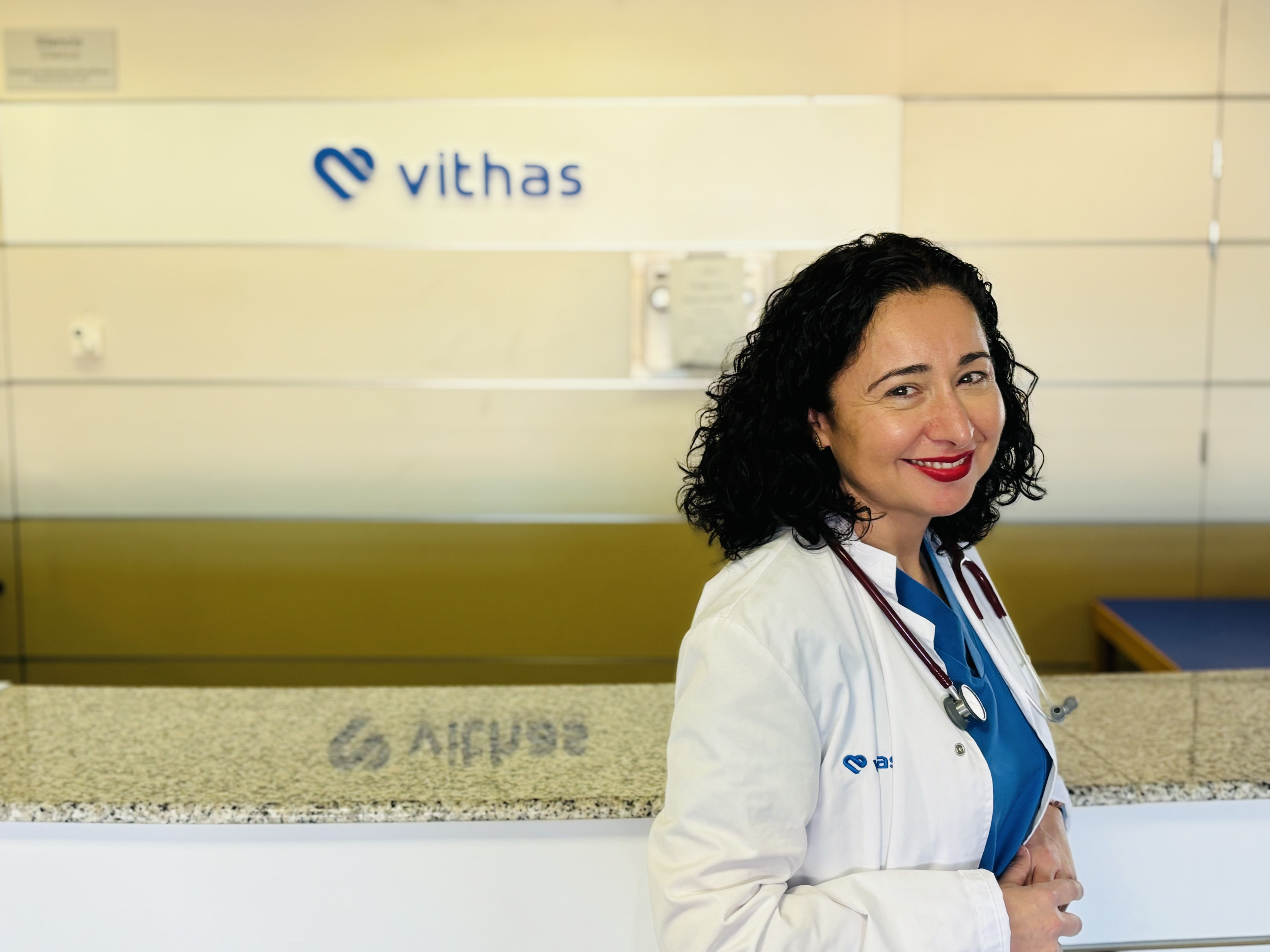  La doctora Rosa Merlos, pediatra de l'Hospital Vithas Valencia 9 de Octubre