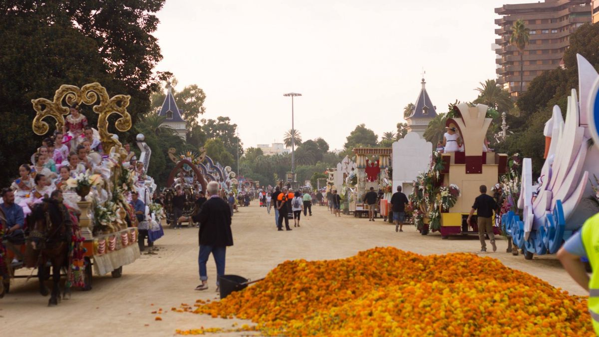 Flores de la Batalla en Valencia Flores de la Batalla en Valencia