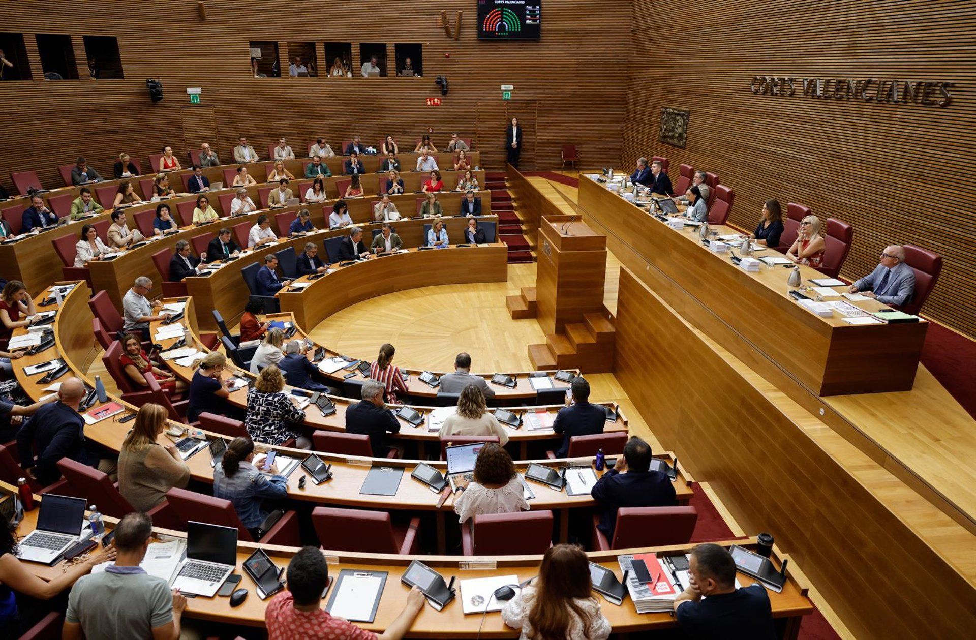 Pleno de les Corts Pleno de les Corts