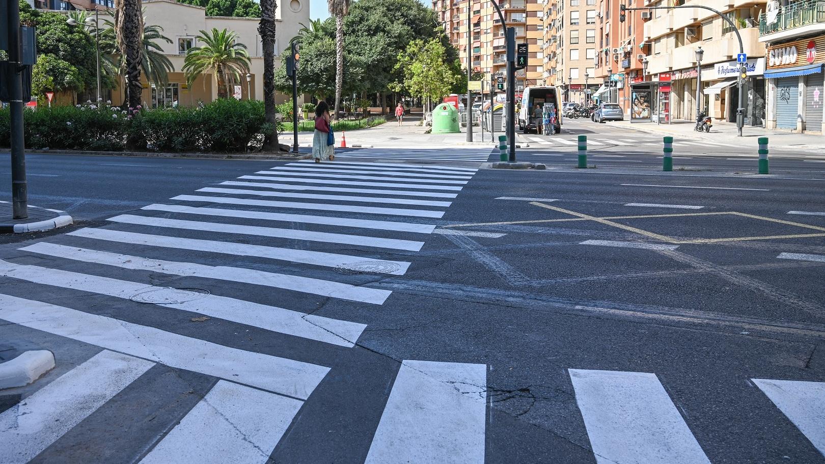 L'actuació municipal ampliarà i millorarà el paviment de vorera - AJUNTAMENT DE VALÈNCIA