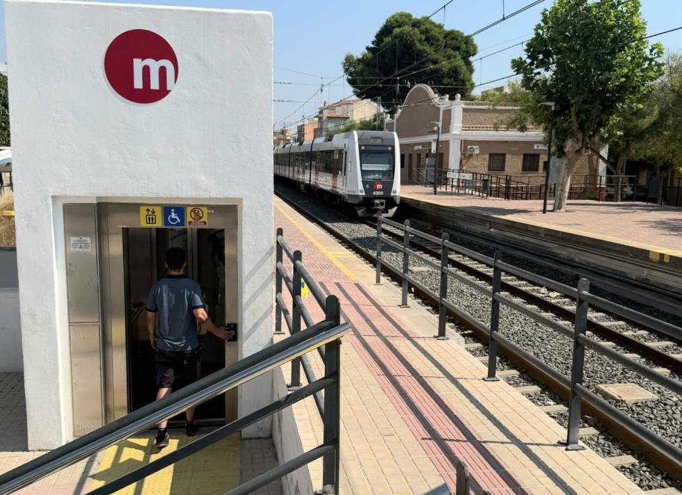 Estación de Metrovalencia de L'Alcúdia