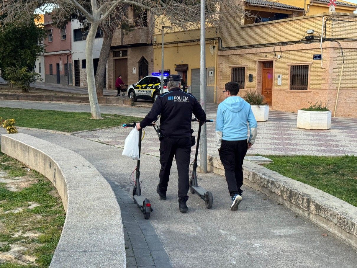 Control de patinetes en Paterna Control de patinetes en Paterna