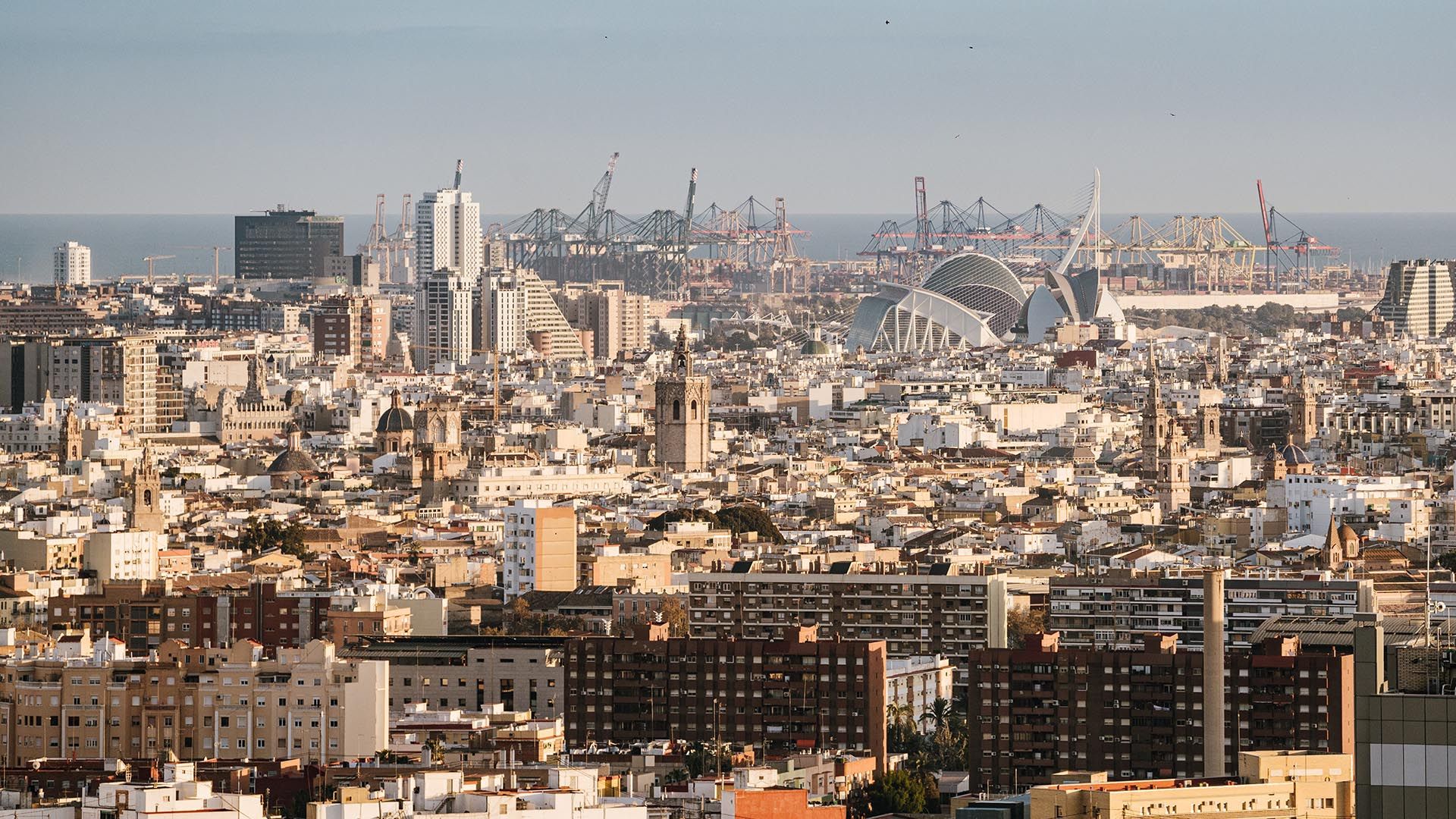 Imatge de la ciutat de València Imatge de la ciutat de València