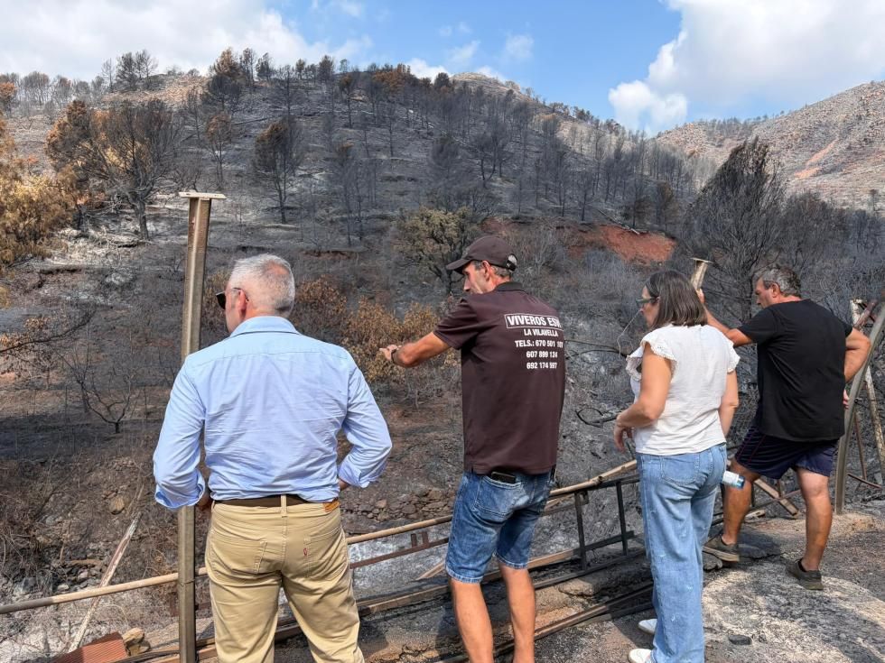 Incendio de la Vall d'Uixó Incendio de la Vall d'Uixó