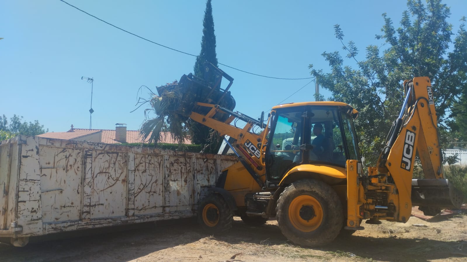 Imagen de una grúa Imagen de una grúa