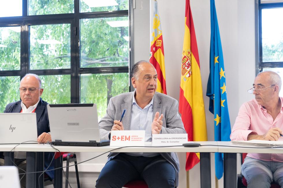 El conseller Juan Carlos Valderrama El conseller Juan Carlos Valderrama