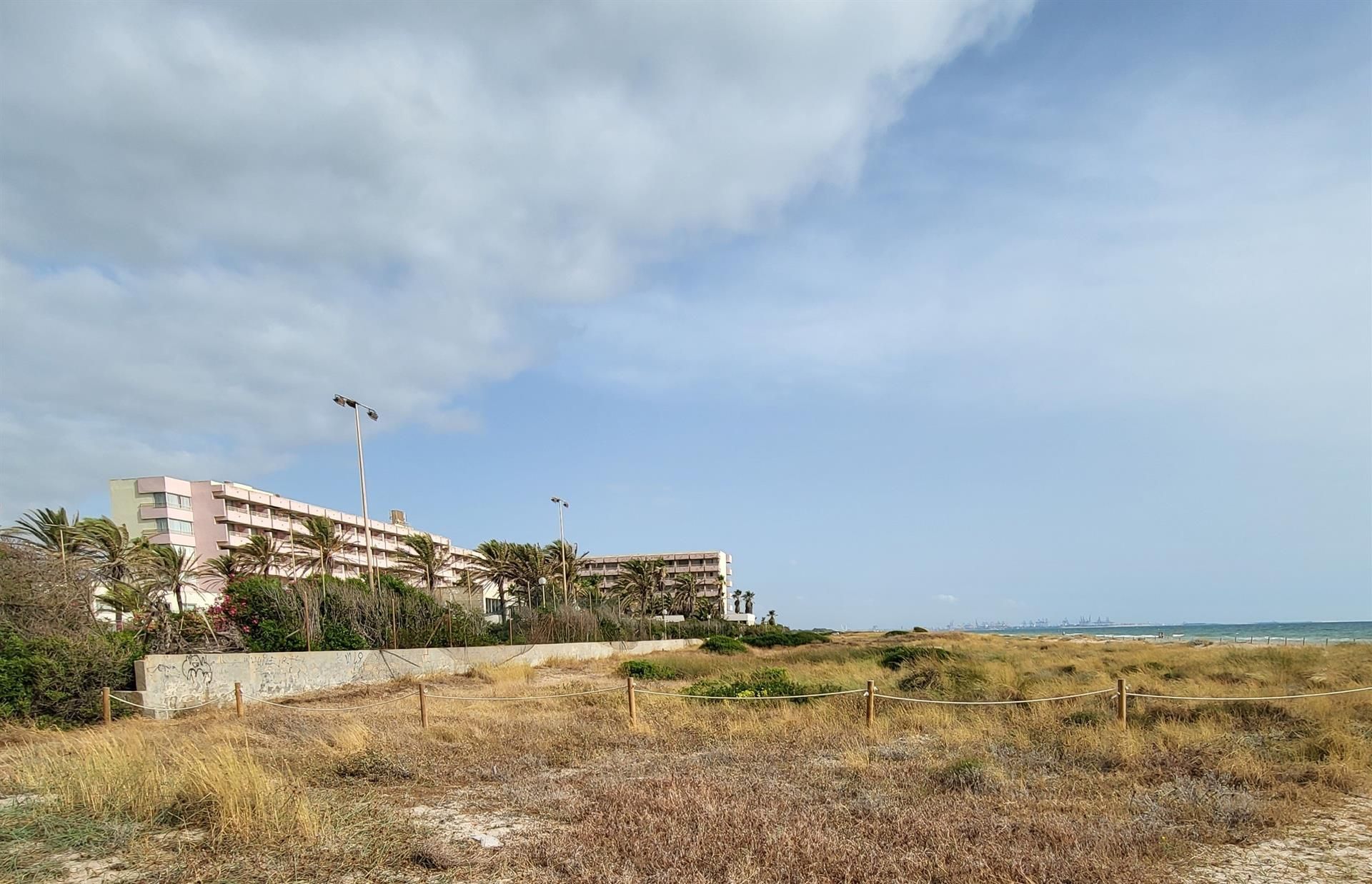 Estado actual del Hotel Sidi Saler
