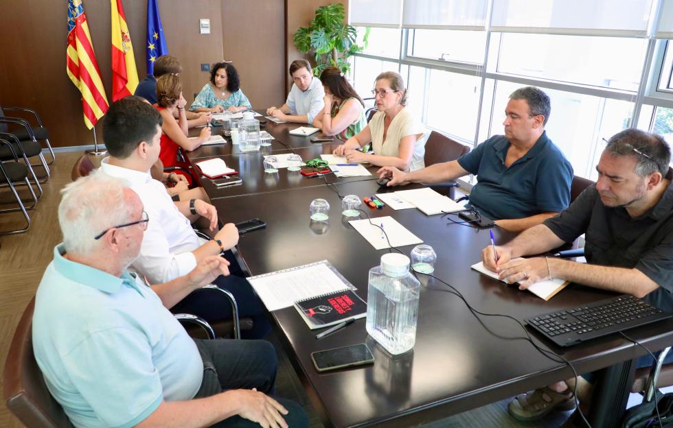Reunión Generalitat por el terremoto de Colombia Reunión Generalitat por el terremoto de Colombia