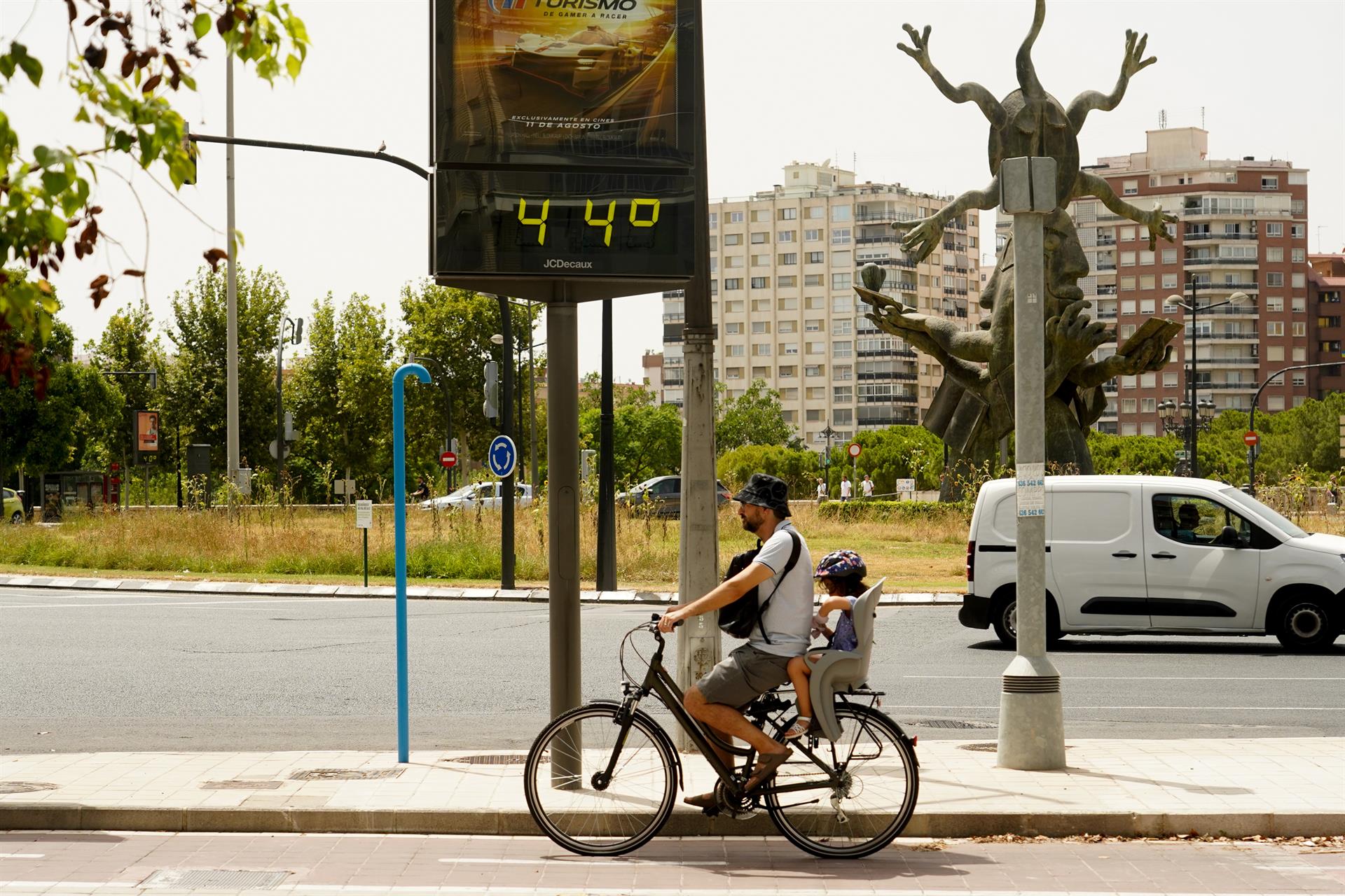 Alerta roja a València per la calor