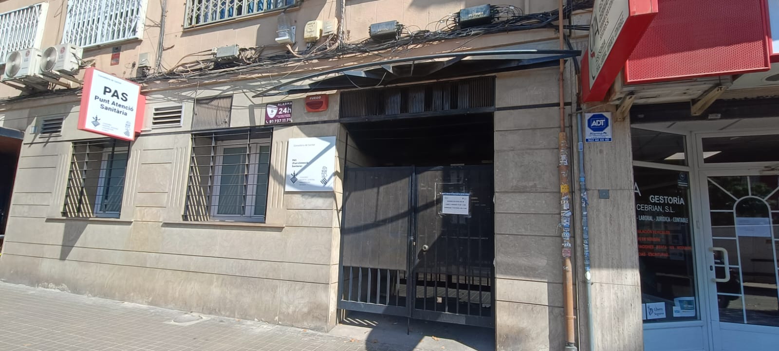 El punt d'atenció sanitària (PAS) de l'Avinguda del Cid, a València El punt d'atenció sanitària (PAS) de l'Avinguda del Cid, a València