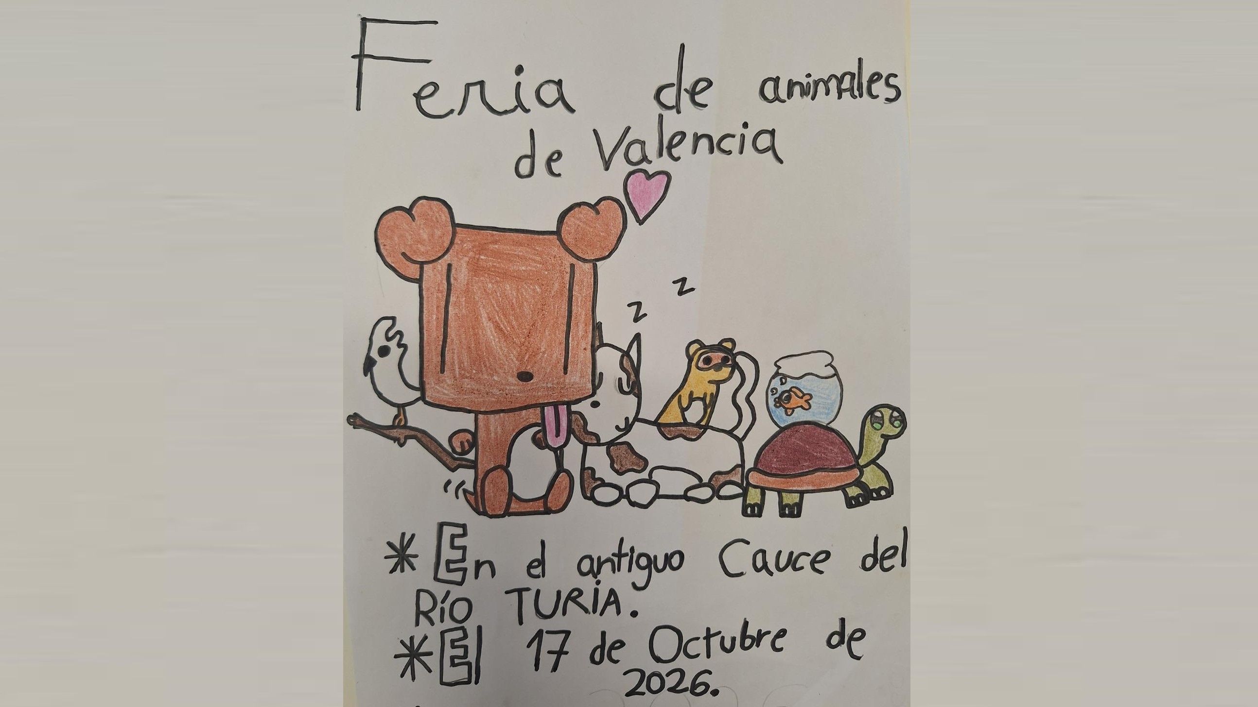 Dibuix Fira d'Animals València