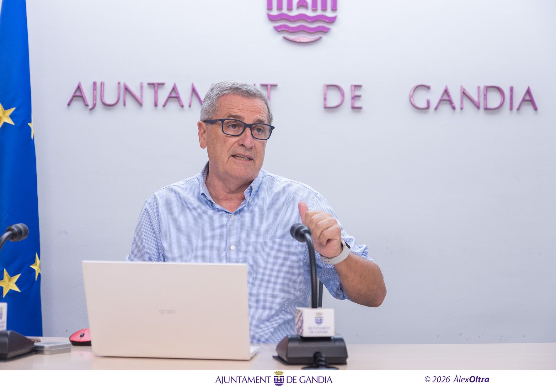 El concejal delegado de Economía y Hacienda de Gandia, Salvador Gregori El concejal delegado de Economía y Hacienda de Gandia, Salvador Gregori