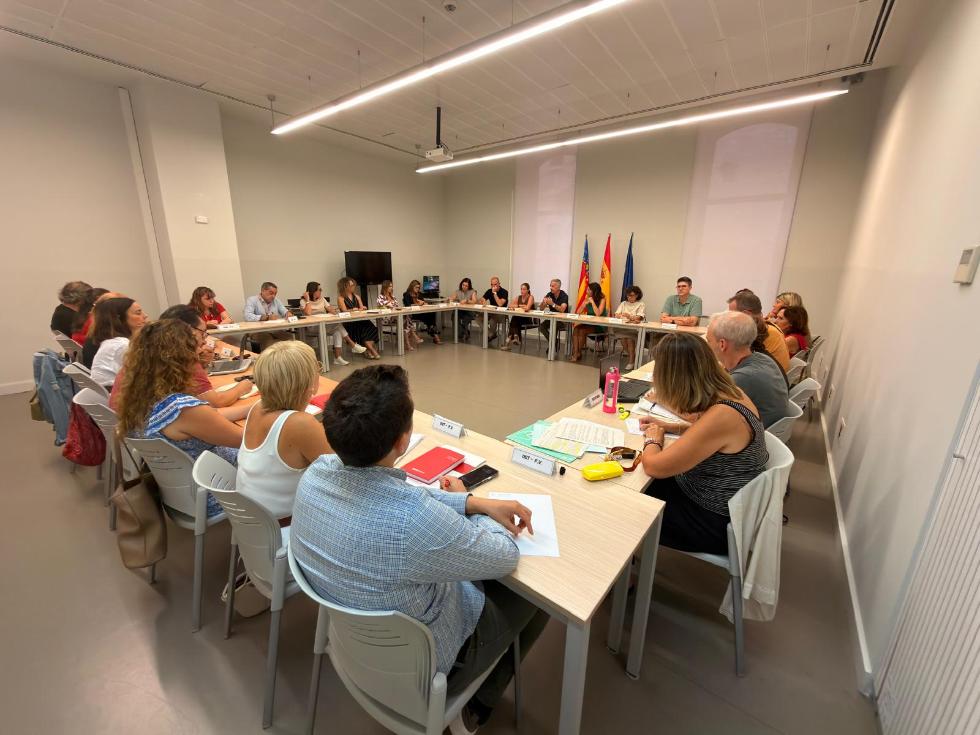 Reunión empleados públicos valencianos Reunión empleados públicos valencianos