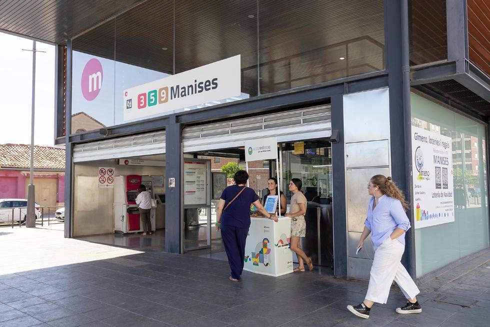 Estación de Metrovalencia de Manises Estación de Metrovalencia de Manises