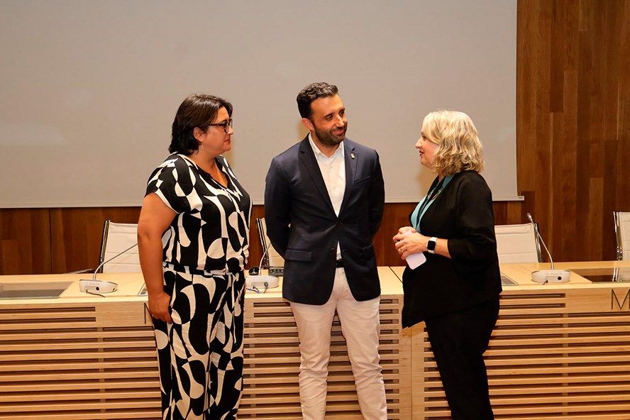 El alcalde de Sagunto en Madrid