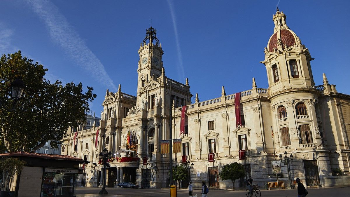 Fachada Ayuntamiento de Valencia Fachada Ayuntamiento de Valencia