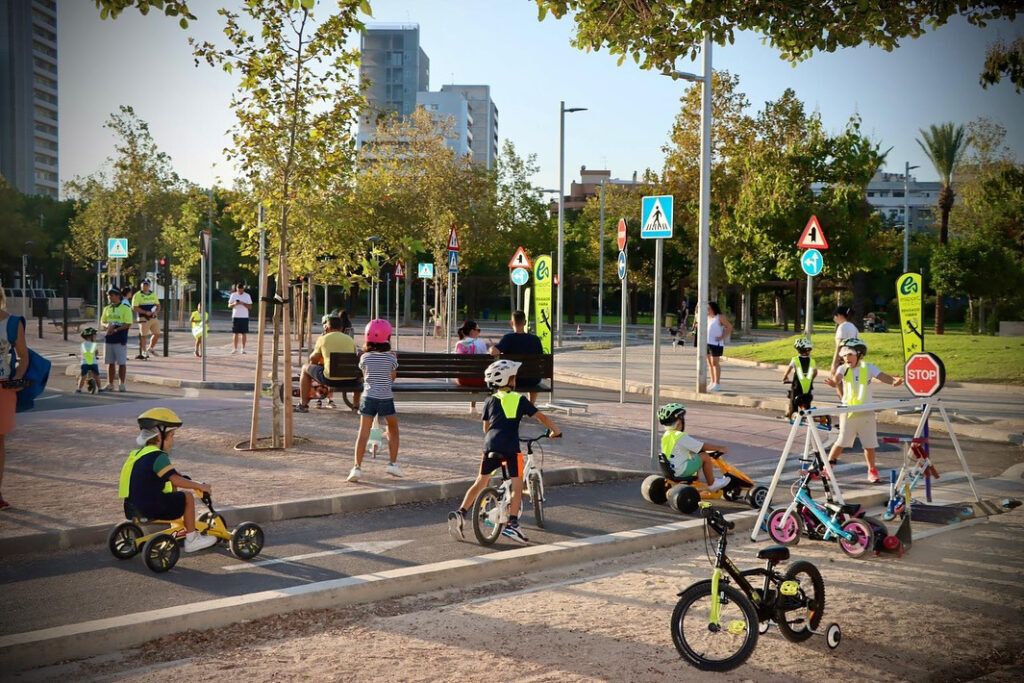 Parque Infantil de Educación Vial de Parc Central de Torrent Parque Infantil de Educación Vial de Parc Central de Torrent