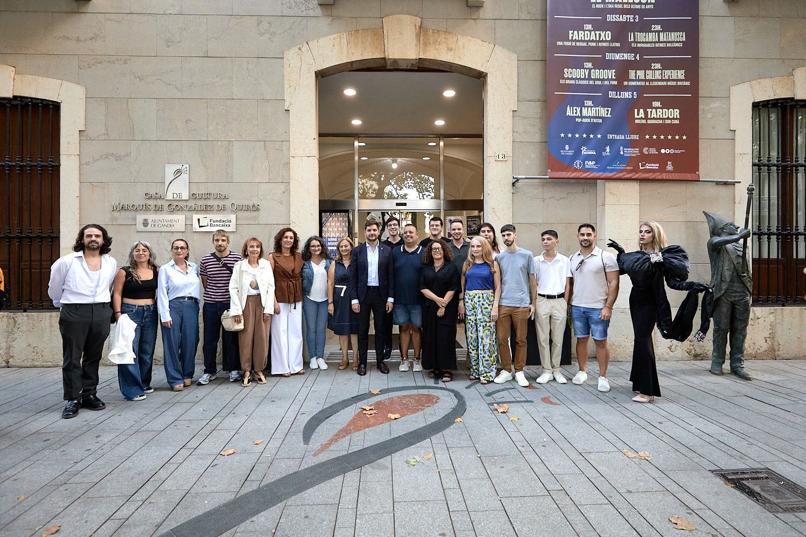 Gandia honra a Javier Abil en las V Jornadas contra la LGTBIfobia