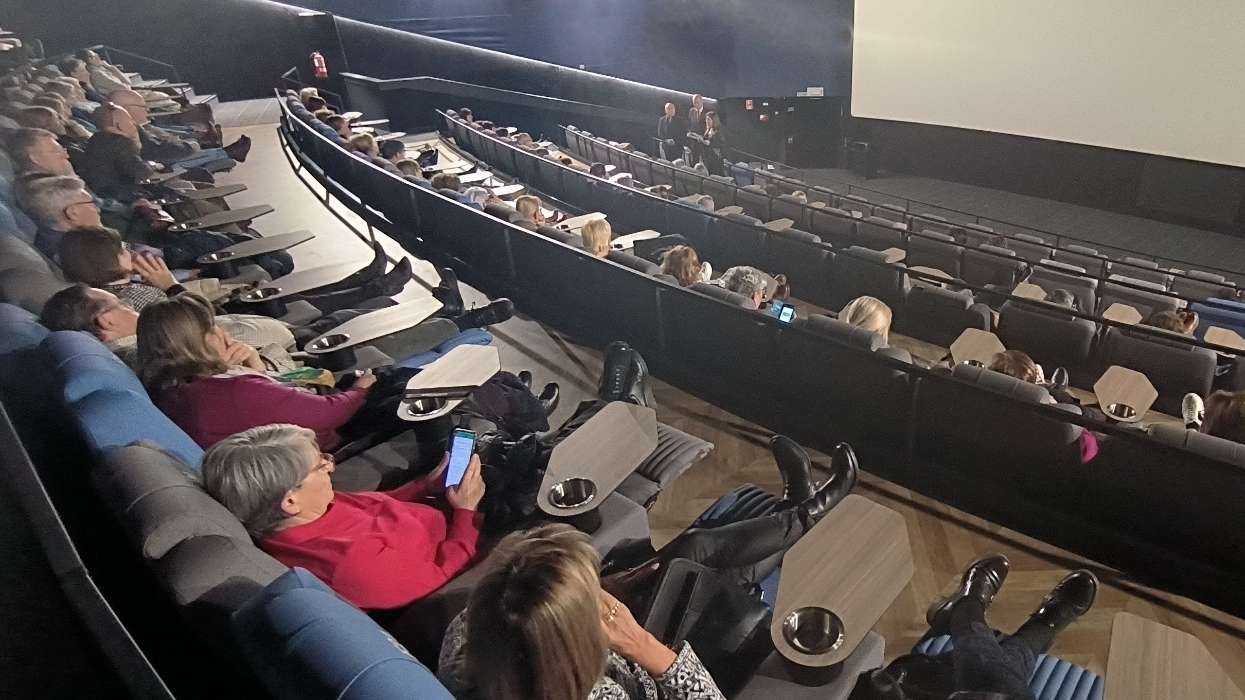 Una sala de cinema Una sala de cinema