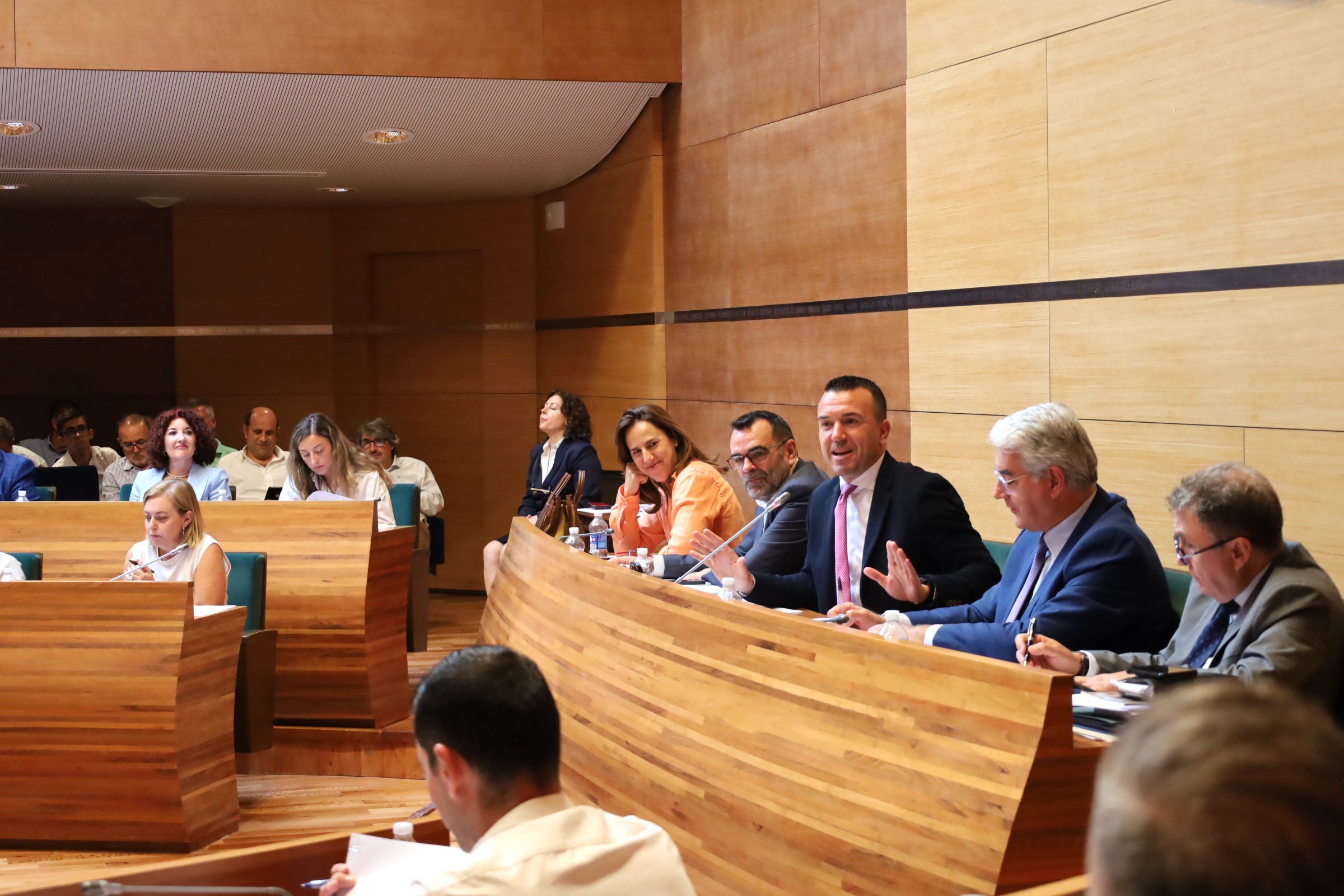 El pleno de la Diputació de València El pleno de la Diputació de València