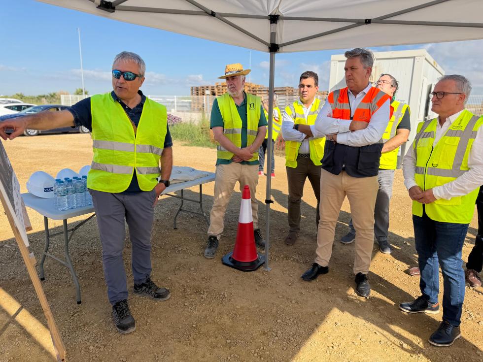 Presentación de las obras de la carretera CV-515 de Albalat de la Ribera Presentación de las obras de la carretera CV-515 de Albalat de la Ribera
