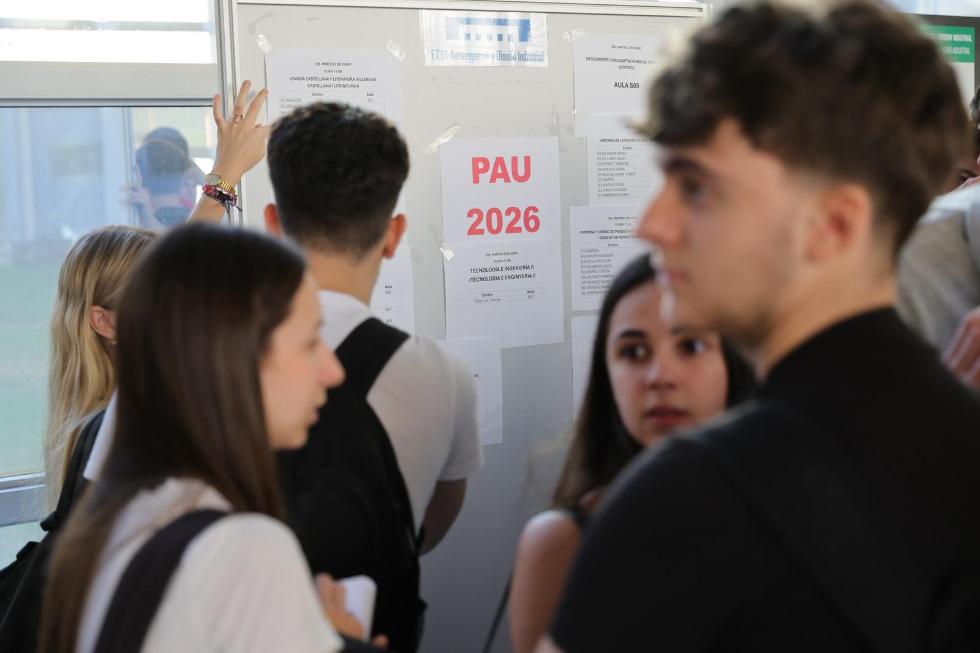 Imagen de la PAU de 2026 Imagen de la PAU de 2026