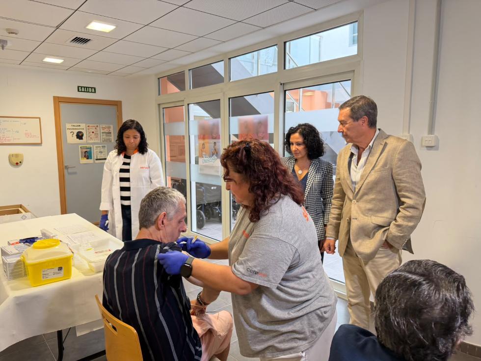 Vacunación de la gripe